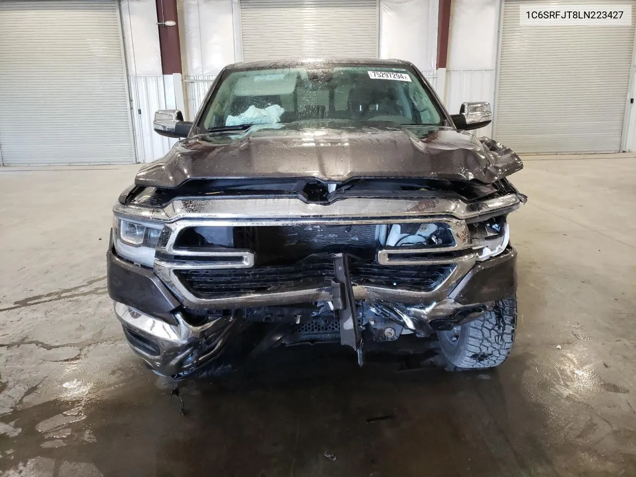 2020 Ram 1500 Laramie VIN: 1C6SRFJT8LN223427 Lot: 75297294