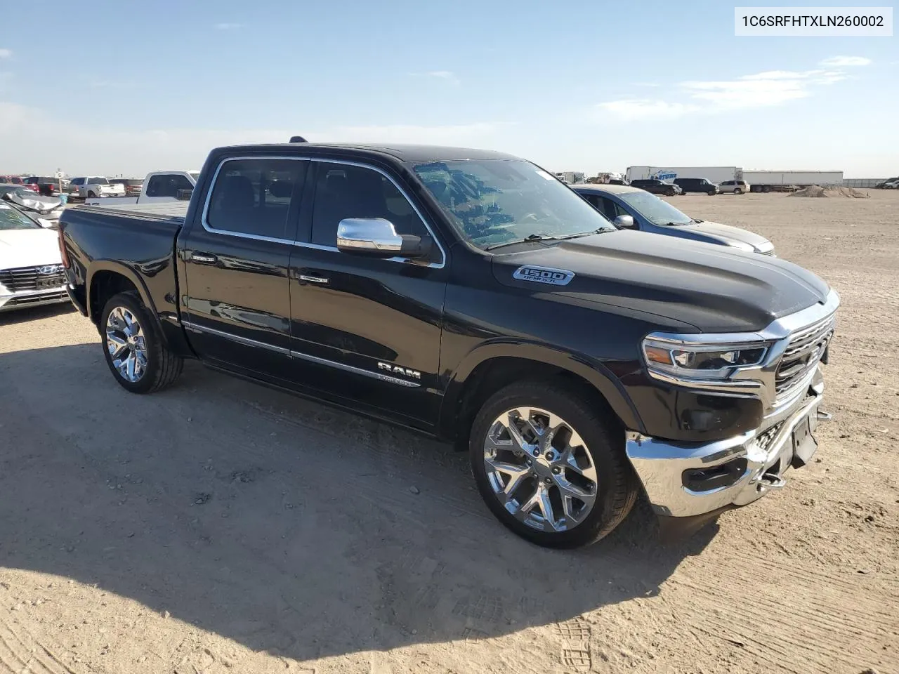 2020 Ram 1500 Limited VIN: 1C6SRFHTXLN260002 Lot: 75458764