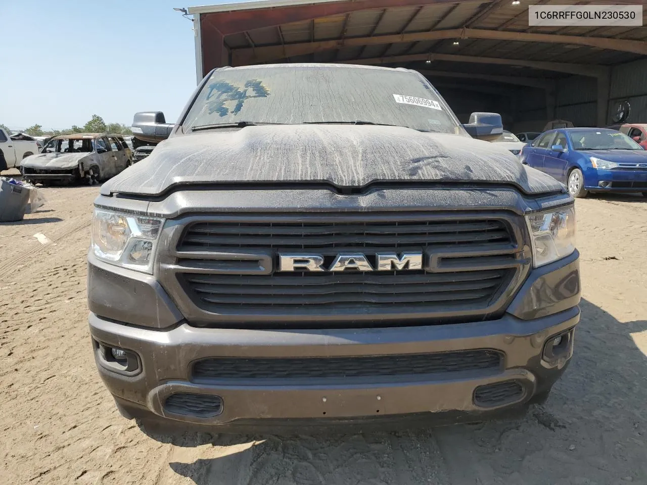 2020 Ram 1500 Big Horn/Lone Star VIN: 1C6RRFFG0LN230530 Lot: 75606994