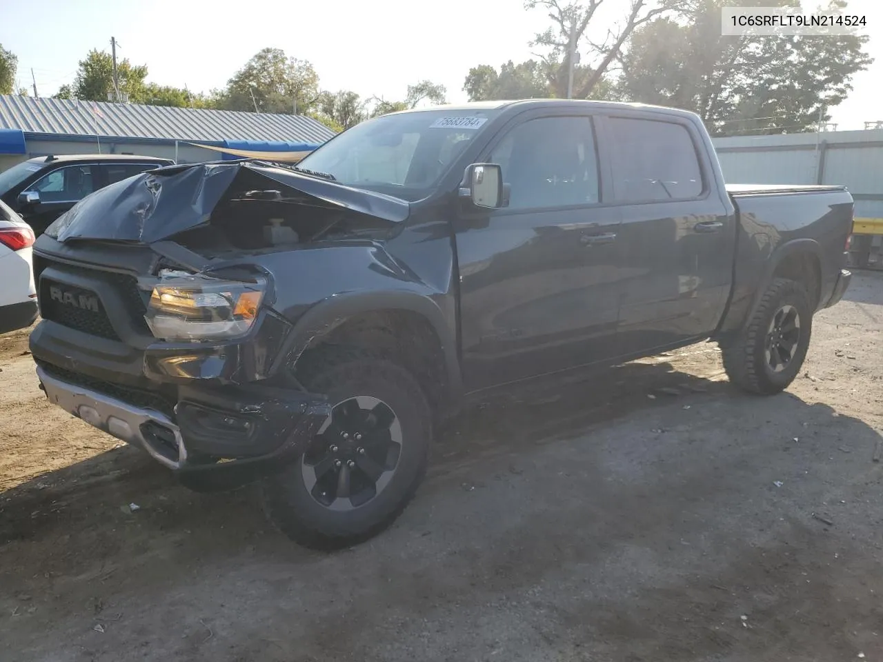 2020 Ram 1500 Rebel VIN: 1C6SRFLT9LN214524 Lot: 75683784