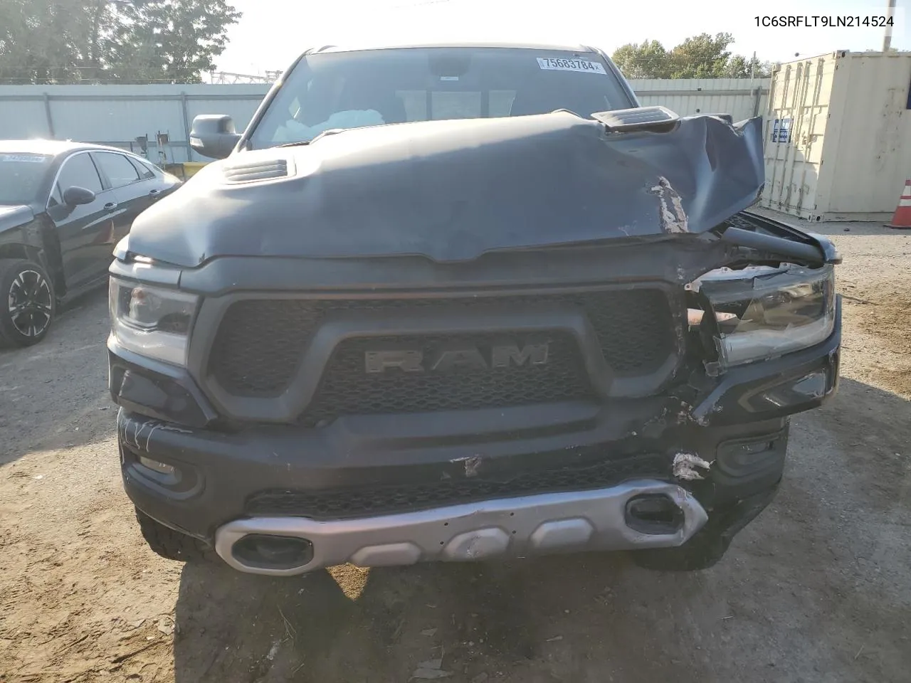 2020 Ram 1500 Rebel VIN: 1C6SRFLT9LN214524 Lot: 75683784