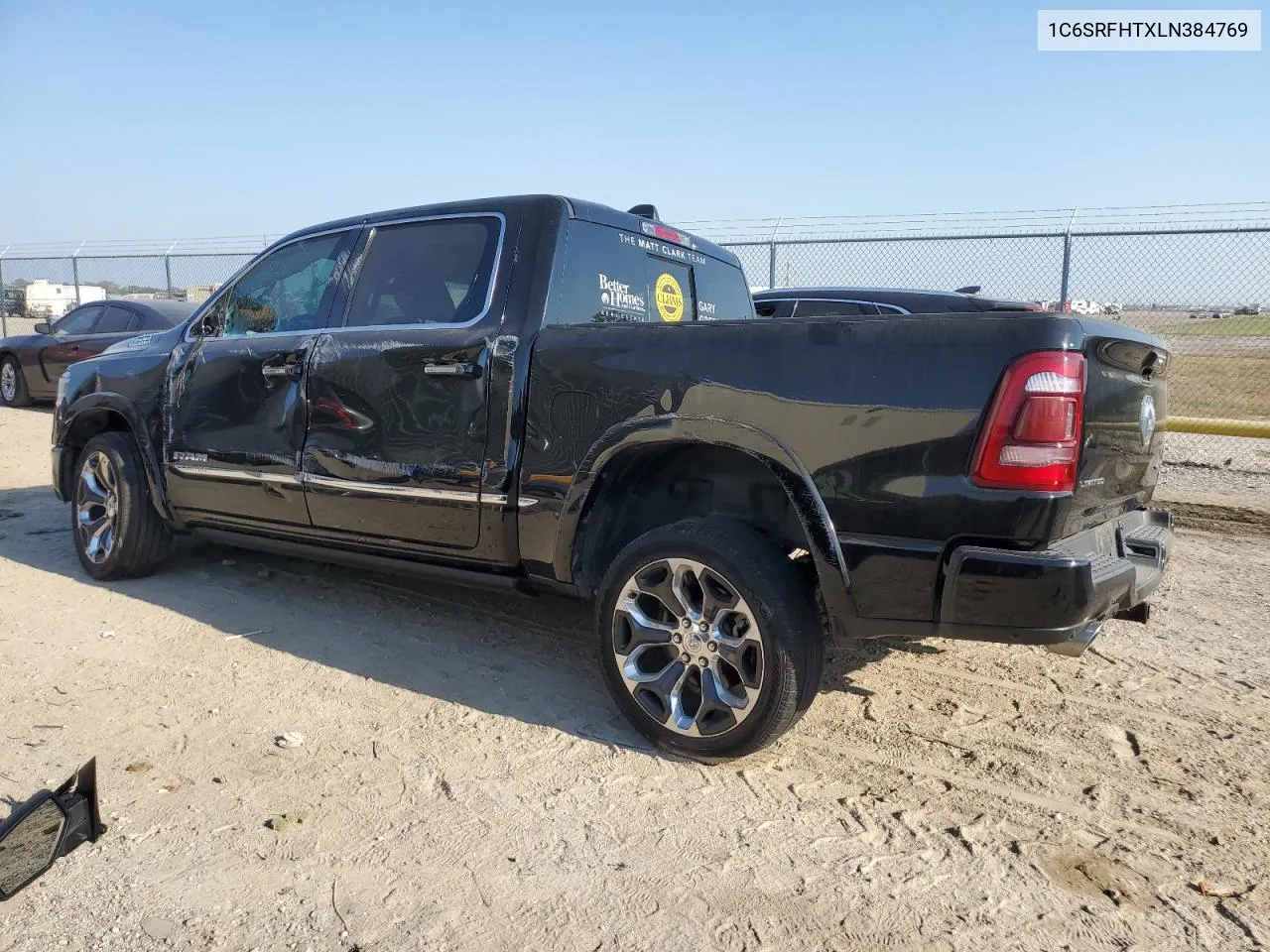 2020 Ram 1500 Limited VIN: 1C6SRFHTXLN384769 Lot: 75742644