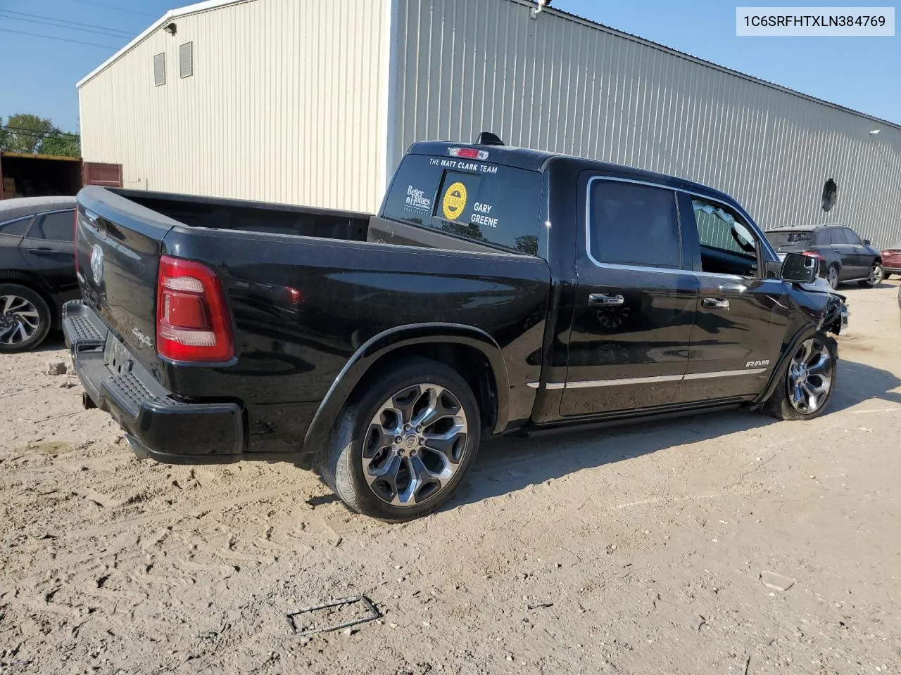 2020 Ram 1500 Limited VIN: 1C6SRFHTXLN384769 Lot: 75742644