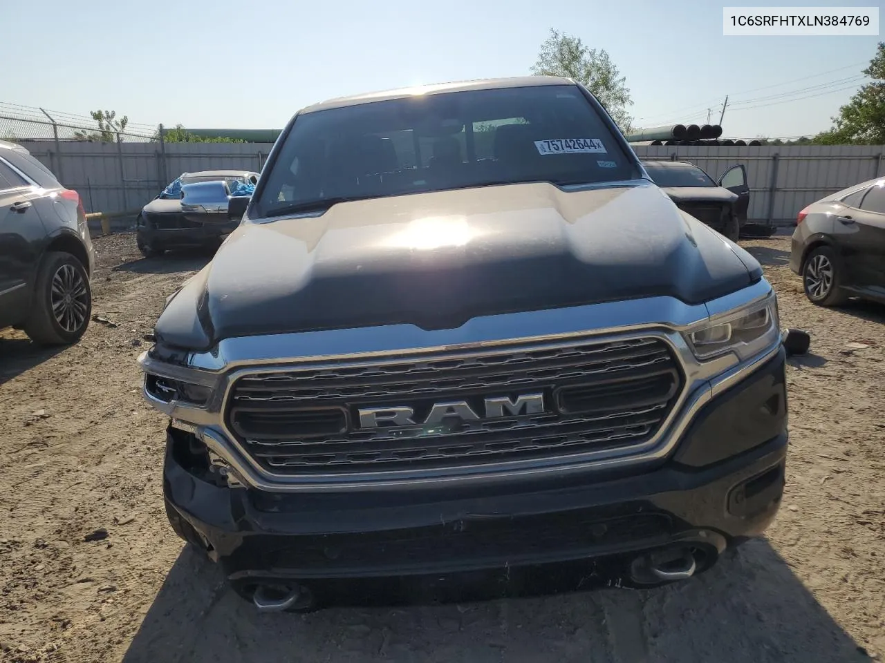 2020 Ram 1500 Limited VIN: 1C6SRFHTXLN384769 Lot: 75742644