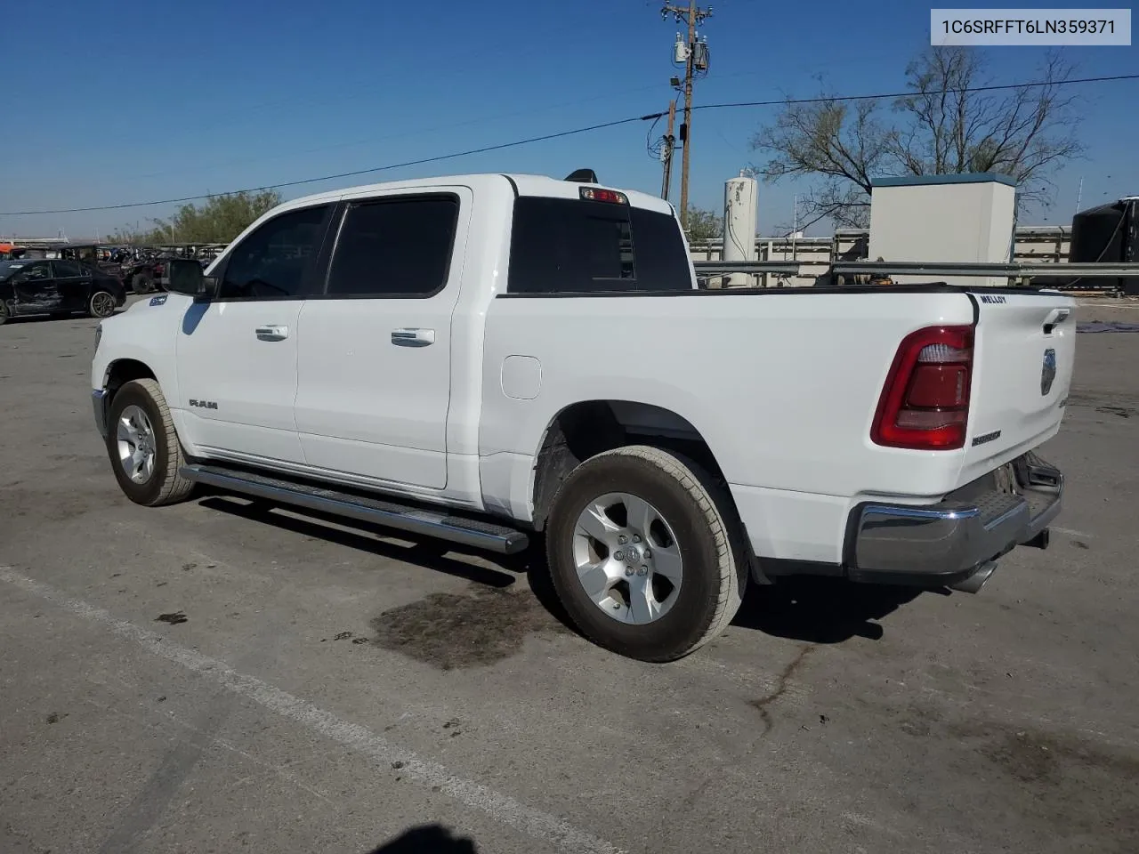 2020 Ram 1500 Big Horn/Lone Star VIN: 1C6SRFFT6LN359371 Lot: 75957384