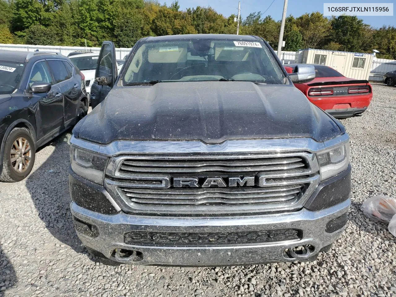 2020 Ram 1500 Laramie VIN: 1C6SRFJTXLN115956 Lot: 76091974