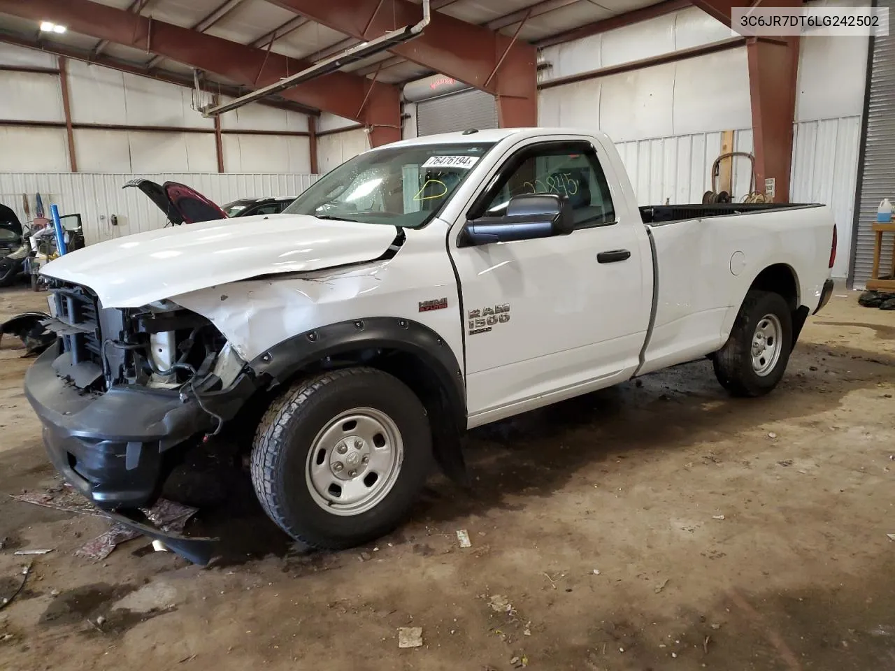 2020 Ram 1500 Classic Tradesman VIN: 3C6JR7DT6LG242502 Lot: 76476194