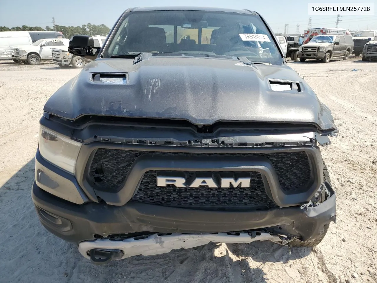 2020 Ram 1500 Rebel VIN: 1C6SRFLT9LN257728 Lot: 76510854