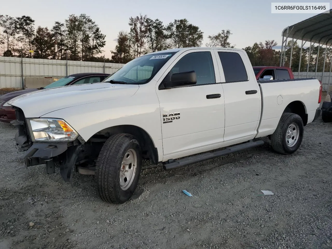 2020 Ram 1500 Classic Tradesman VIN: 1C6RR6FG0LS116495 Lot: 76519534