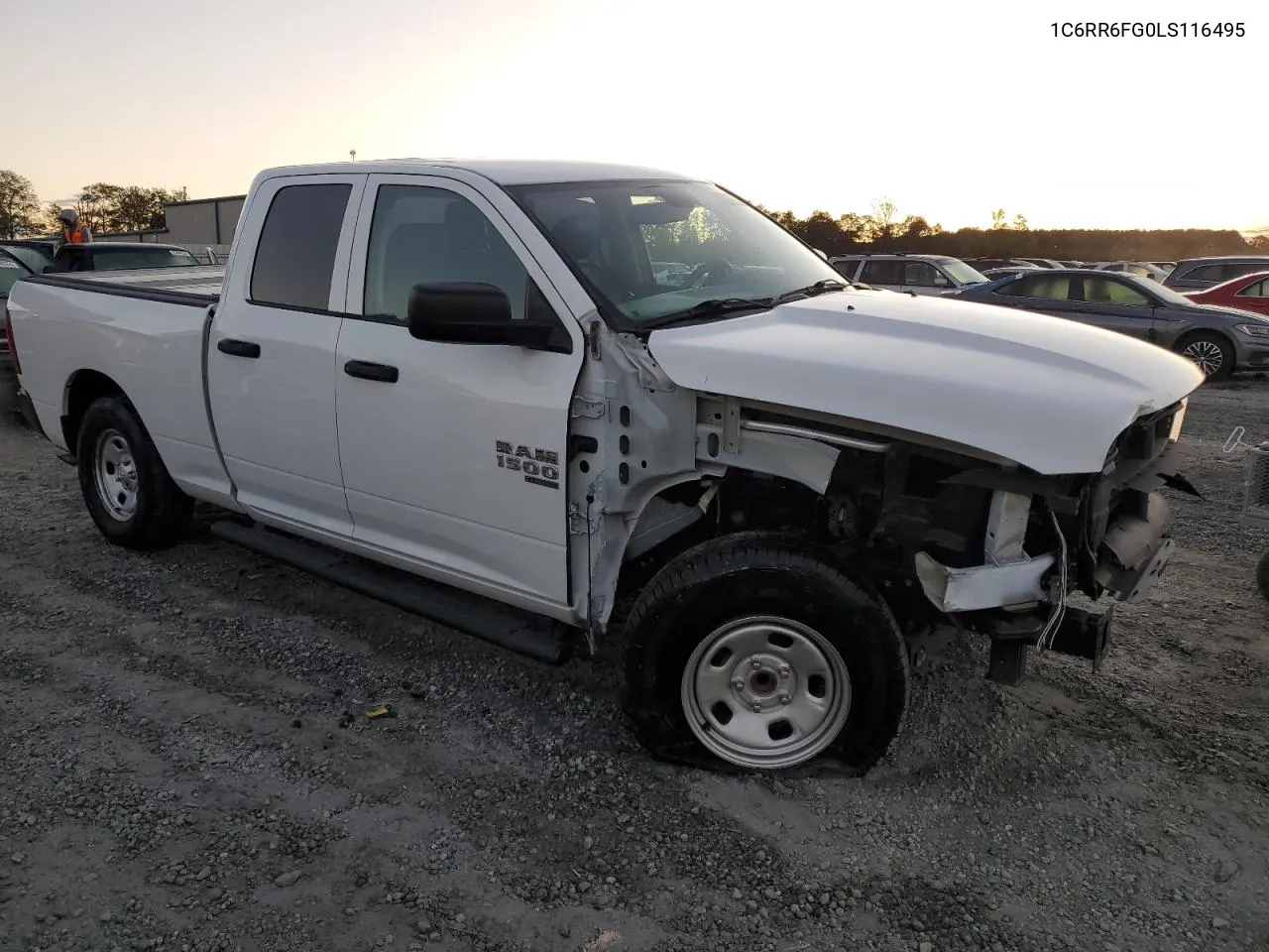 2020 Ram 1500 Classic Tradesman VIN: 1C6RR6FG0LS116495 Lot: 76519534