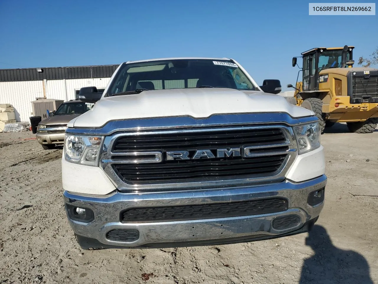 2020 Ram 1500 Big Horn/Lone Star VIN: 1C6SRFBT8LN269662 Lot: 77077894