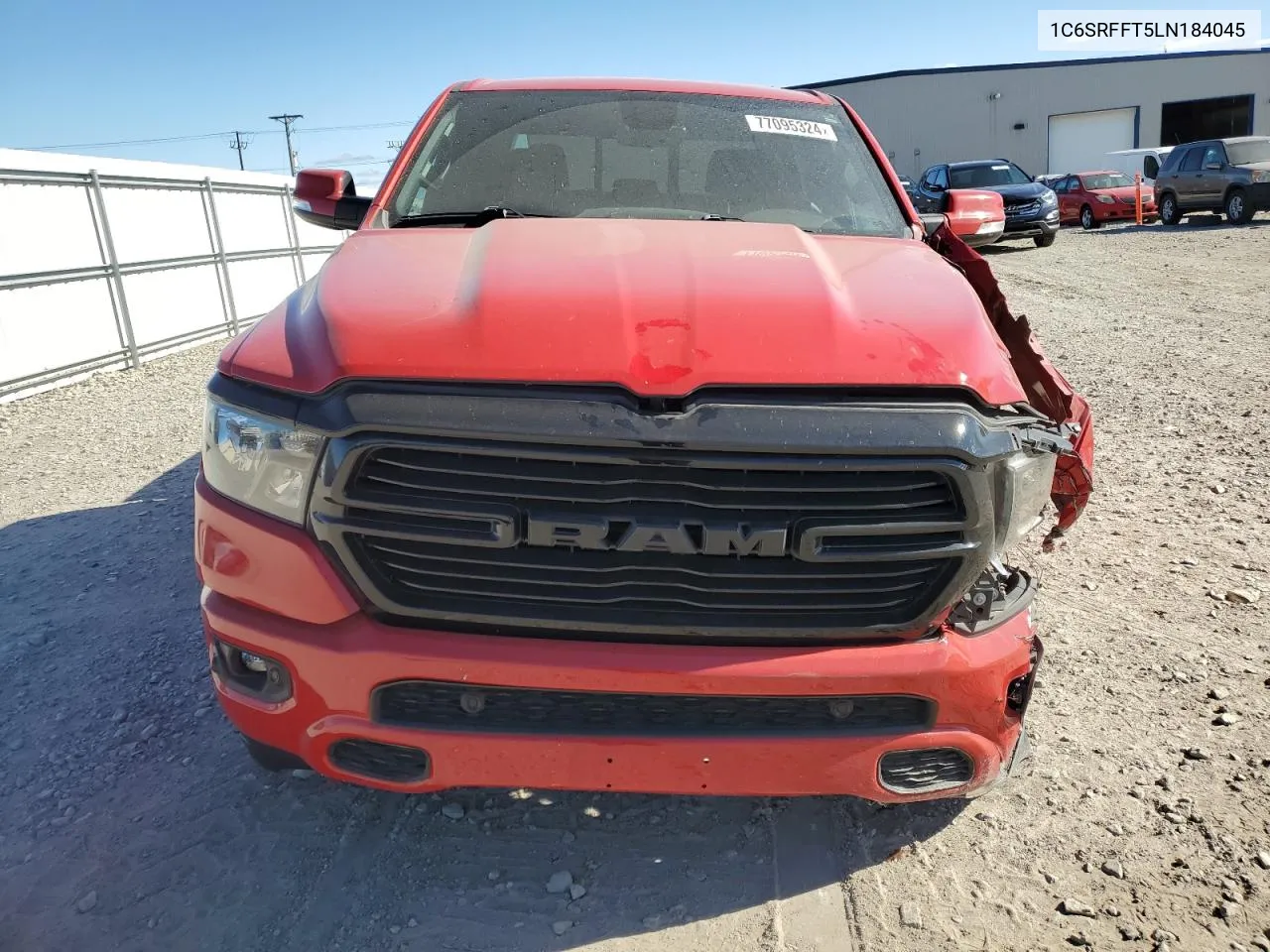 2020 Ram 1500 Big Horn/Lone Star VIN: 1C6SRFFT5LN184045 Lot: 77095324