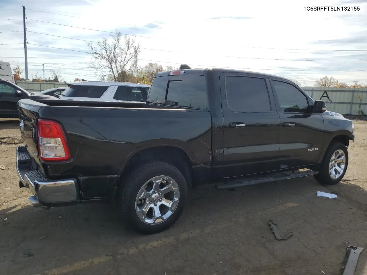 2020 Ram 1500 Big Horn/Lone Star VIN: 1C6SRFFT5LN132155 Lot: 77116804