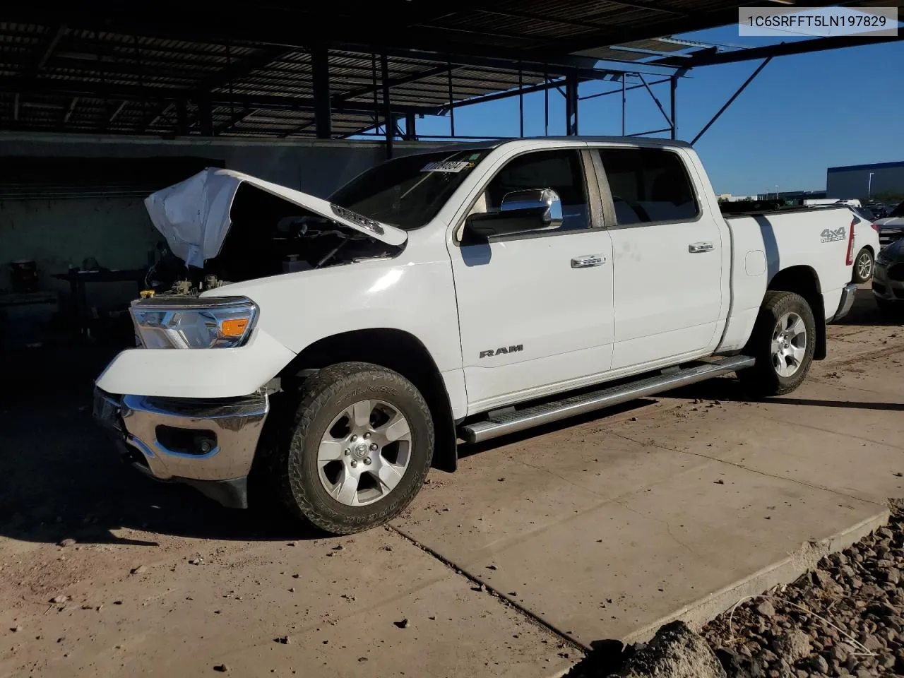 2020 Ram 1500 Big Horn/Lone Star VIN: 1C6SRFFT5LN197829 Lot: 77284604