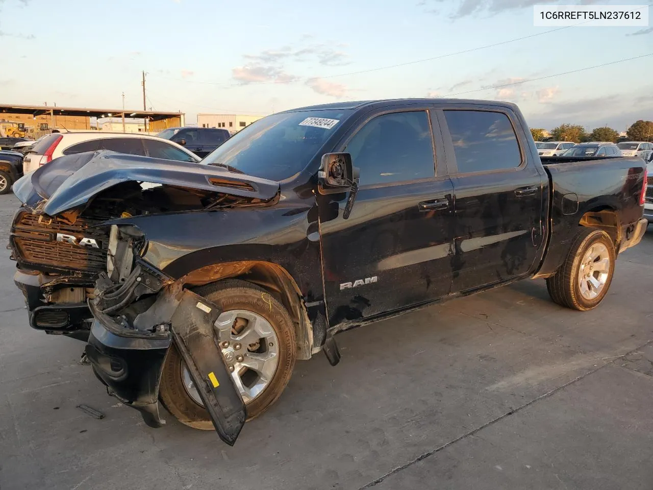 2020 Ram 1500 Big Horn/Lone Star VIN: 1C6RREFT5LN237612 Lot: 77349244