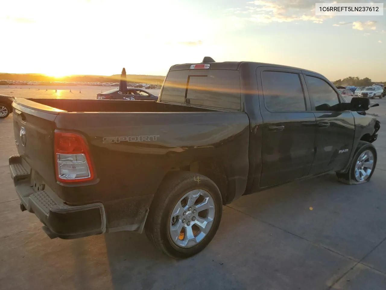 2020 Ram 1500 Big Horn/Lone Star VIN: 1C6RREFT5LN237612 Lot: 77349244