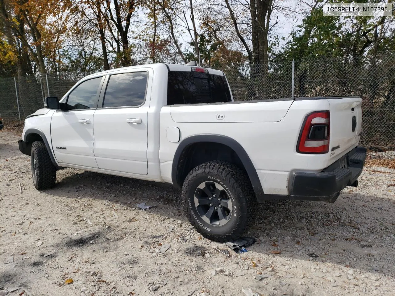 2020 Ram 1500 Rebel VIN: 1C6SRFLT4LN107395 Lot: 77460114