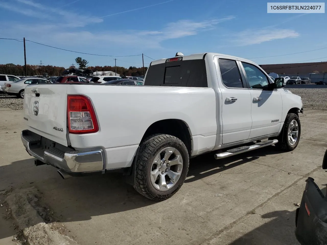 2020 Ram 1500 Big Horn/Lone Star VIN: 1C6SRFBT3LN224077 Lot: 77667934