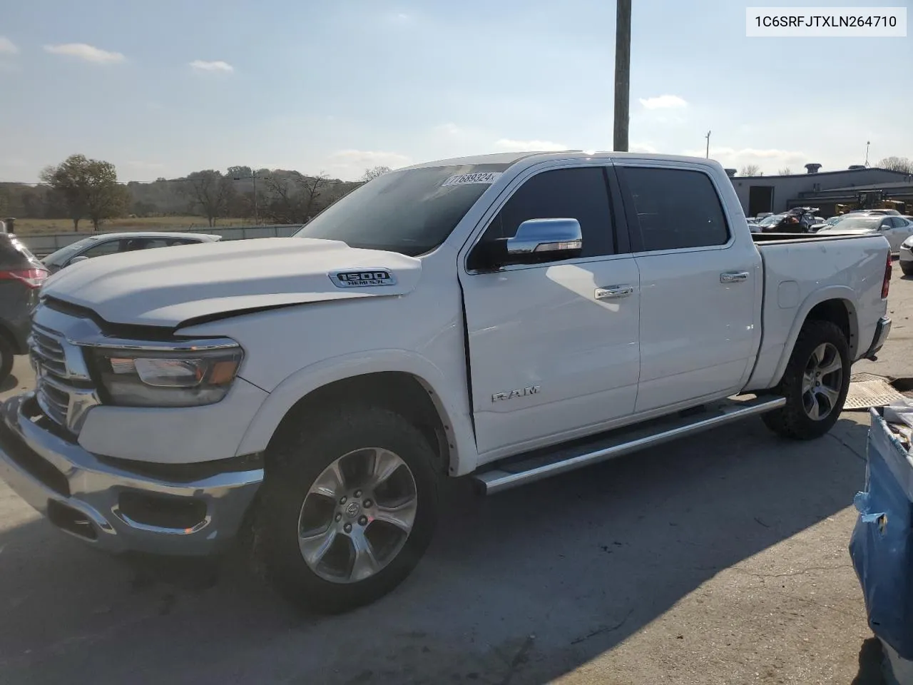 2020 Ram 1500 Laramie VIN: 1C6SRFJTXLN264710 Lot: 77689324