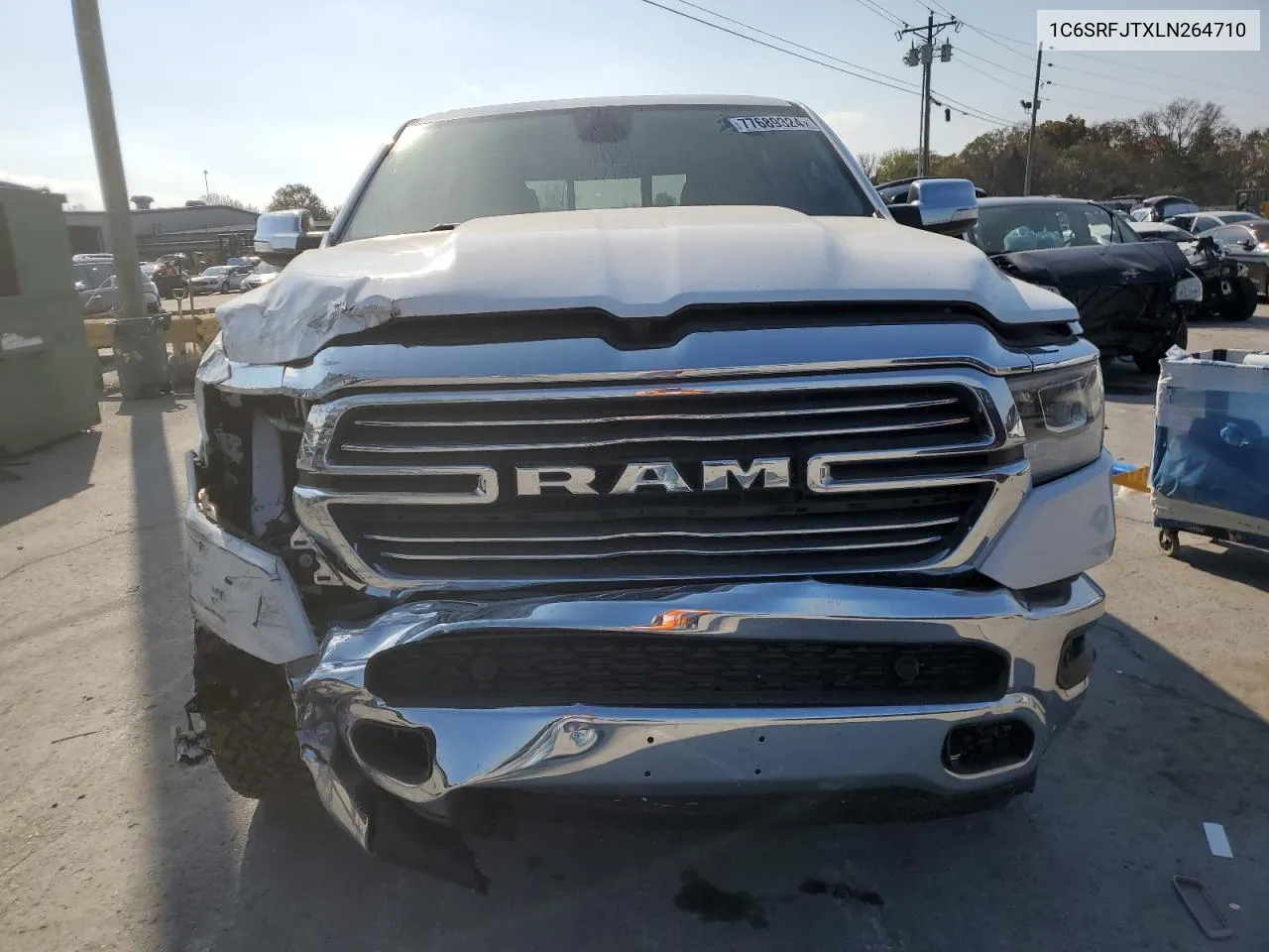 2020 Ram 1500 Laramie VIN: 1C6SRFJTXLN264710 Lot: 77689324