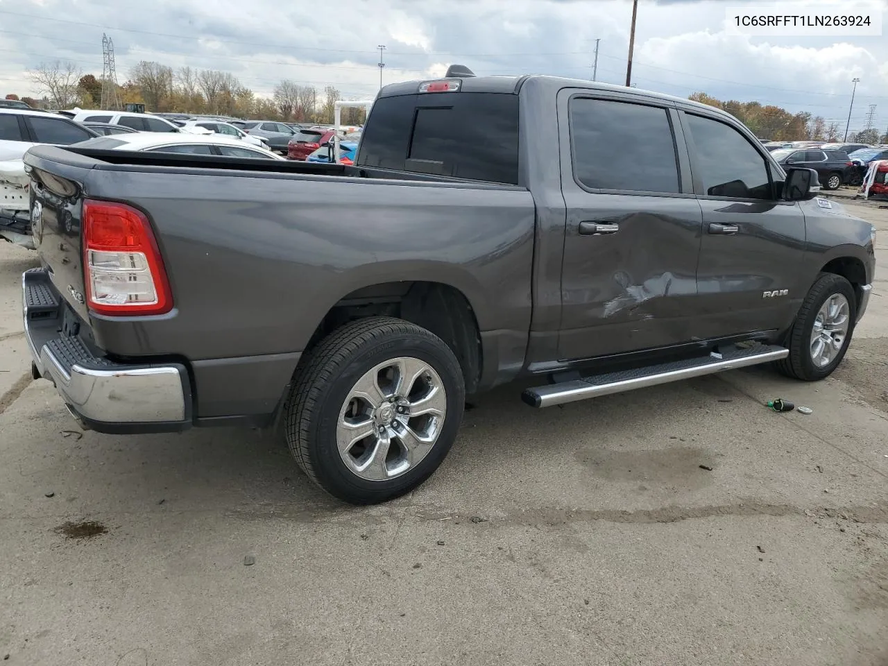 2020 Ram 1500 Big Horn/Lone Star VIN: 1C6SRFFT1LN263924 Lot: 77713454