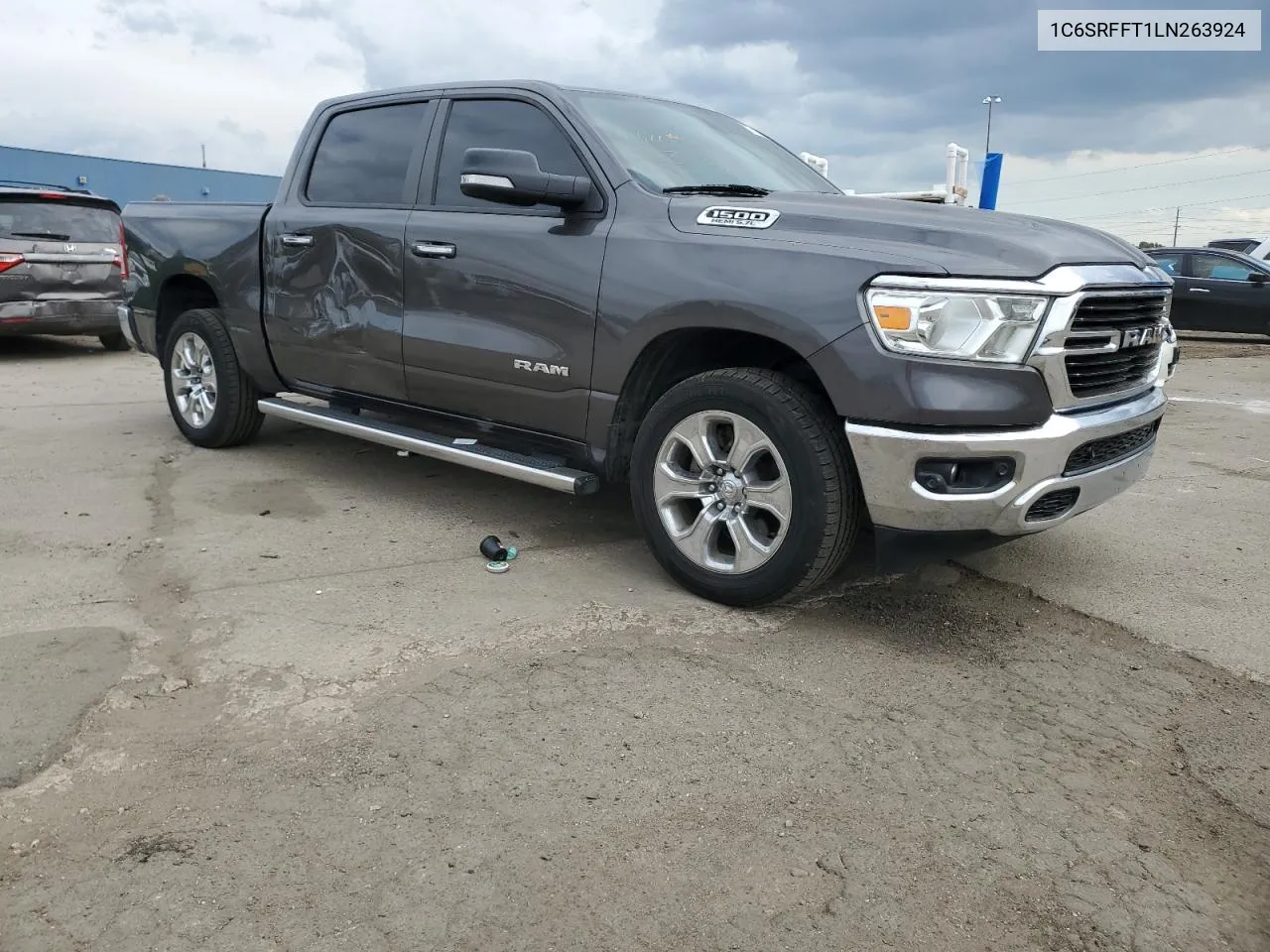 2020 Ram 1500 Big Horn/Lone Star VIN: 1C6SRFFT1LN263924 Lot: 77713454