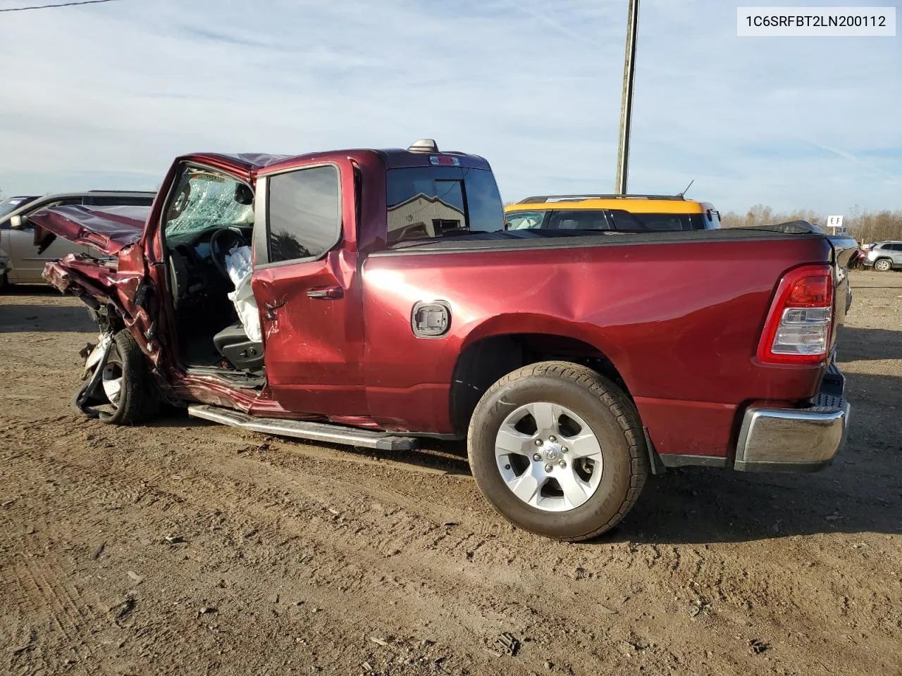 2020 Ram 1500 Big Horn/Lone Star VIN: 1C6SRFBT2LN200112 Lot: 77946644