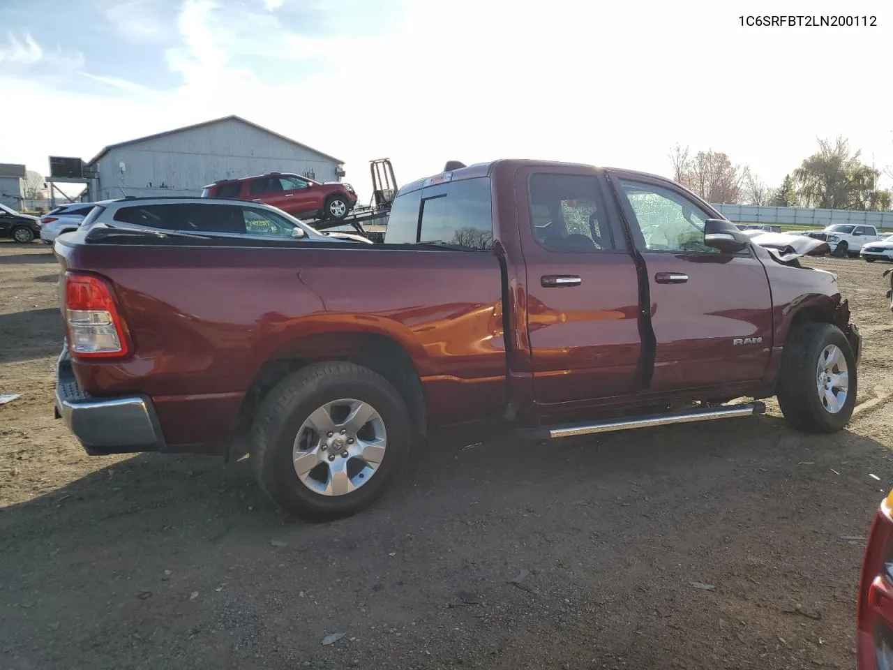 2020 Ram 1500 Big Horn/Lone Star VIN: 1C6SRFBT2LN200112 Lot: 77946644