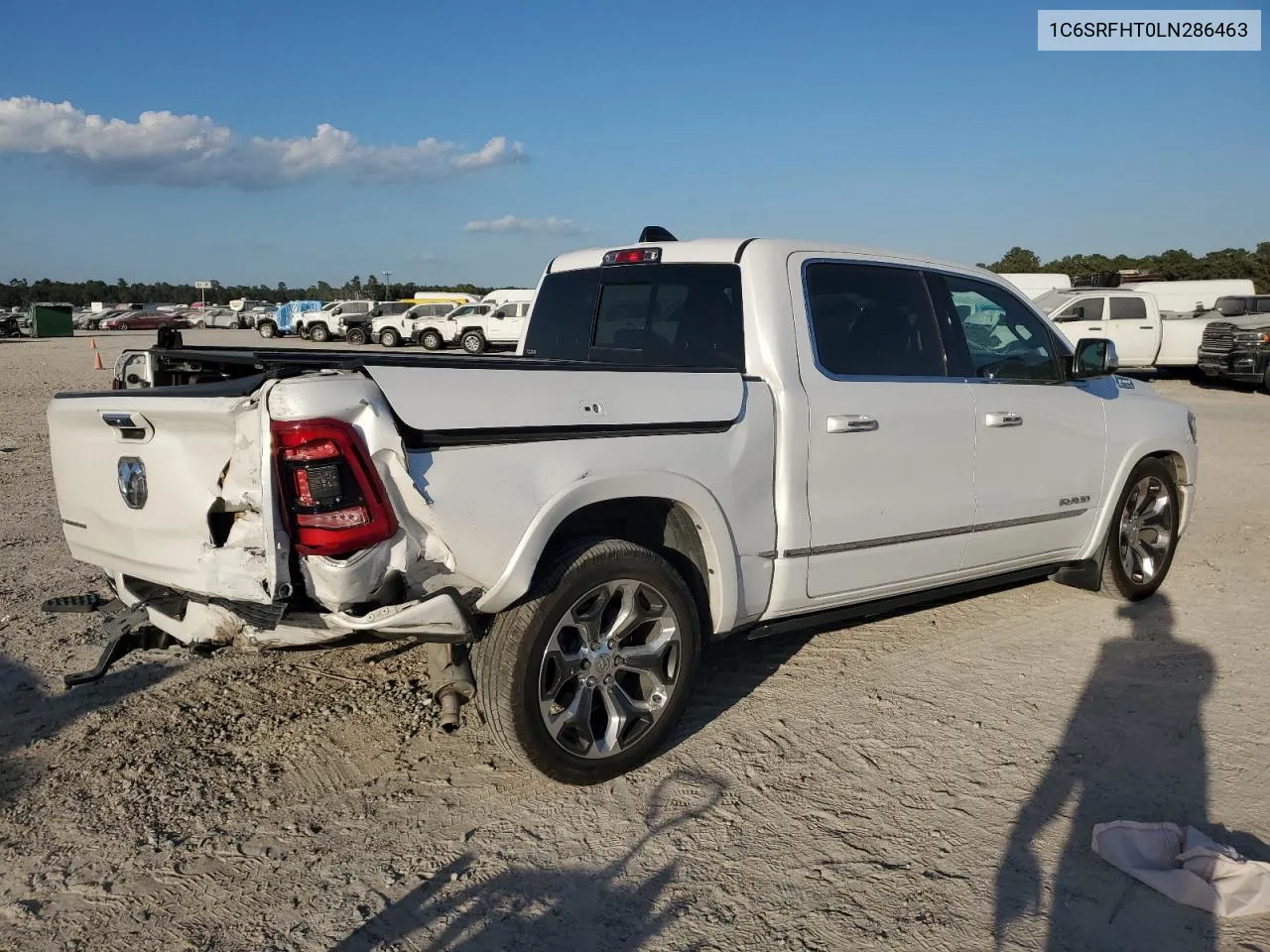 2020 Ram 1500 Limited VIN: 1C6SRFHT0LN286463 Lot: 78038114