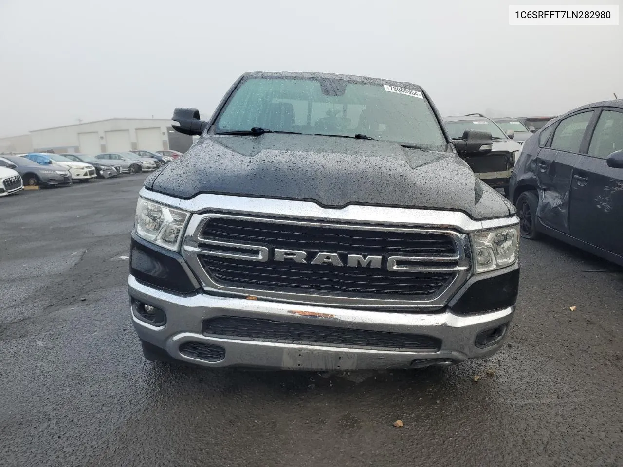 2020 Ram 1500 Big Horn/Lone Star VIN: 1C6SRFFT7LN282980 Lot: 78085954