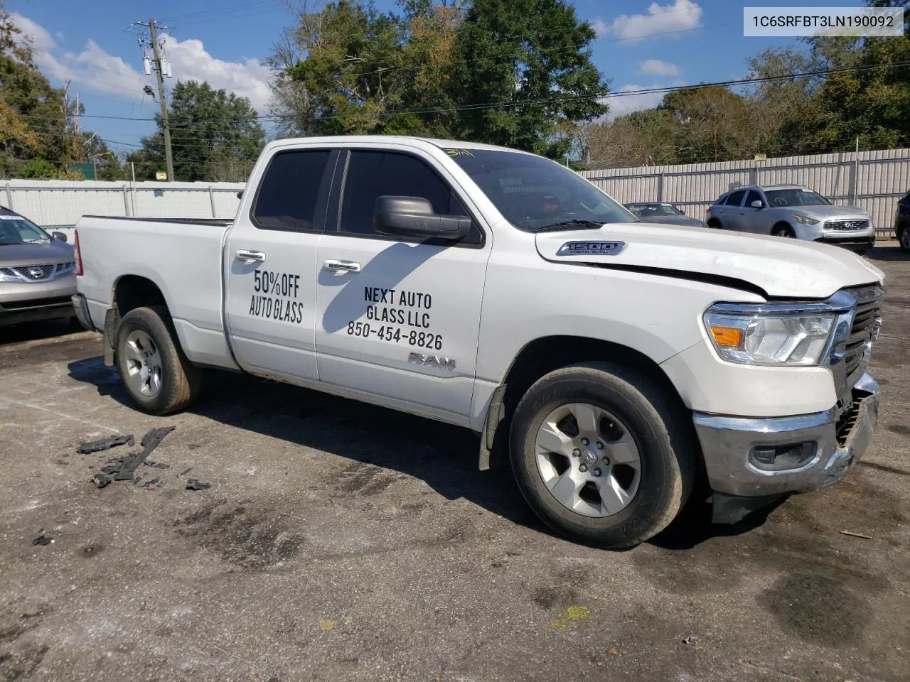 1C6SRFBT3LN190092 2020 Ram 1500 Big Horn/Lone Star