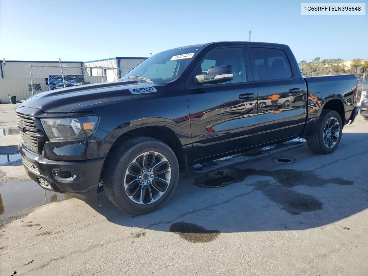 2020 Ram 1500 Big Horn/Lone Star VIN: 1C6SRFFT5LN395648 Lot: 78401424