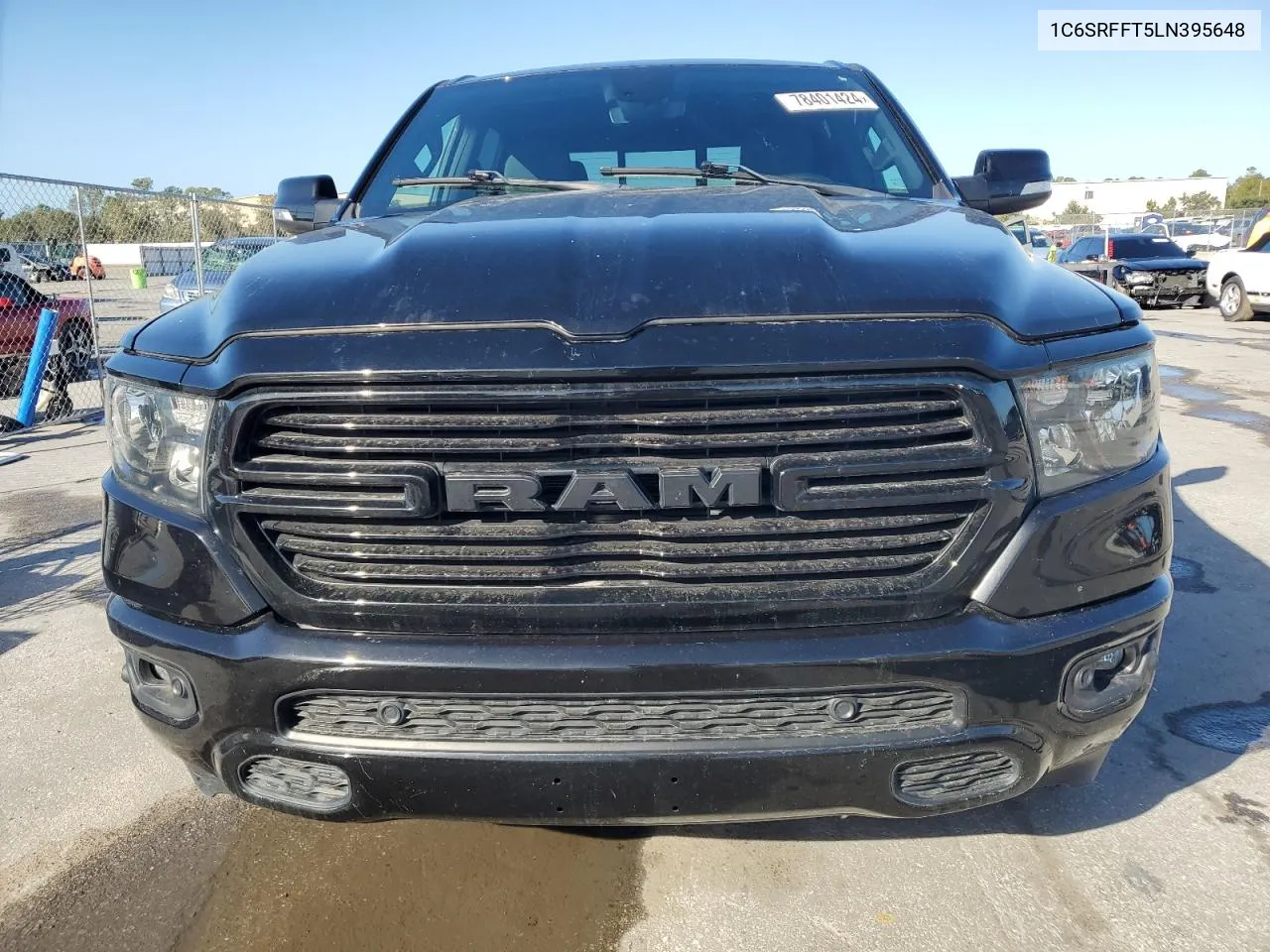 2020 Ram 1500 Big Horn/Lone Star VIN: 1C6SRFFT5LN395648 Lot: 78401424