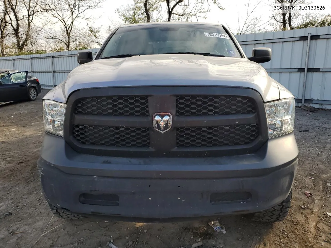 2020 Ram 1500 Classic Tradesman VIN: 3C6RR7KT0LG130526 Lot: 79016304