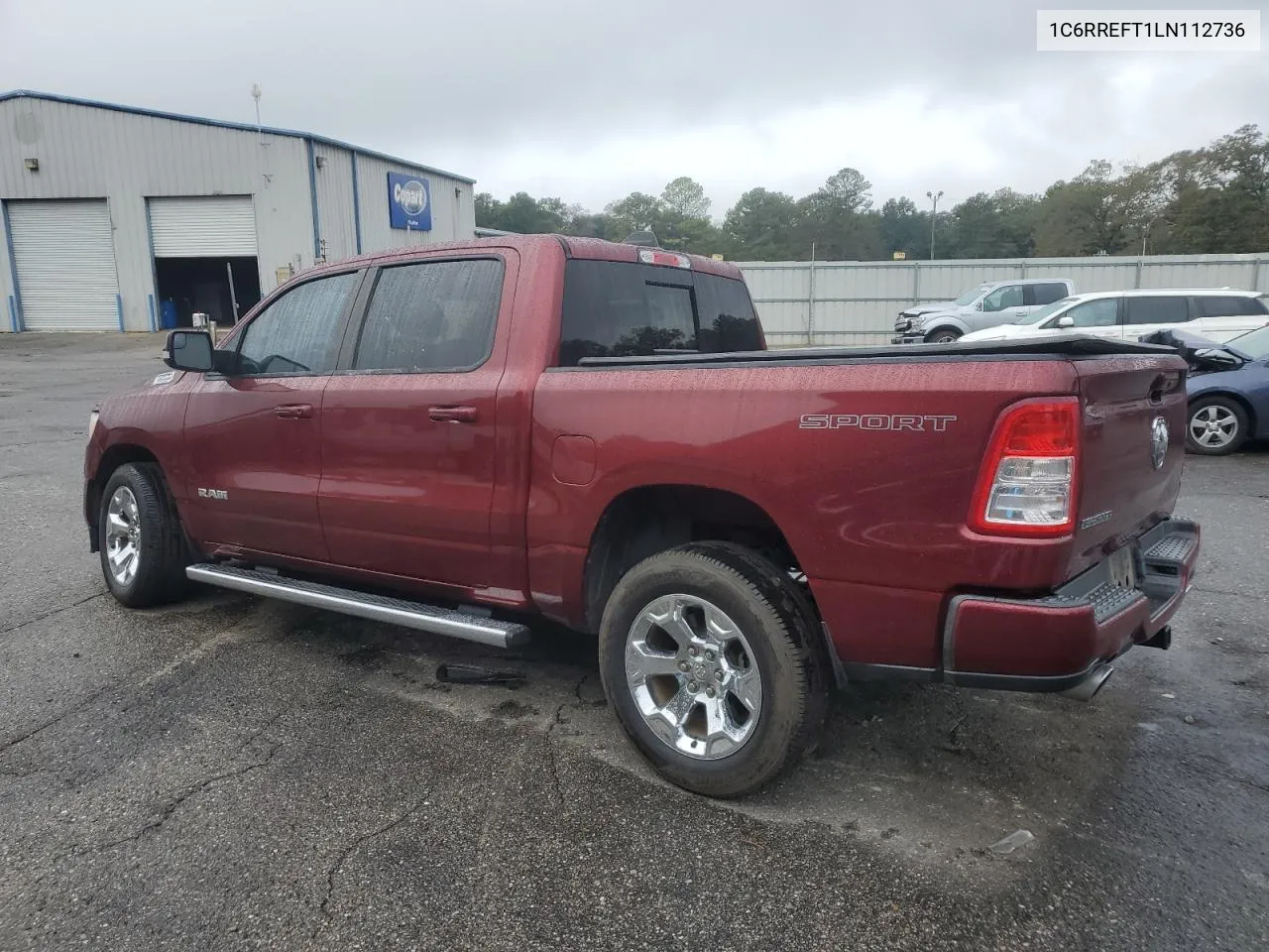 2020 Ram 1500 Big Horn/Lone Star VIN: 1C6RREFT1LN112736 Lot: 79060264