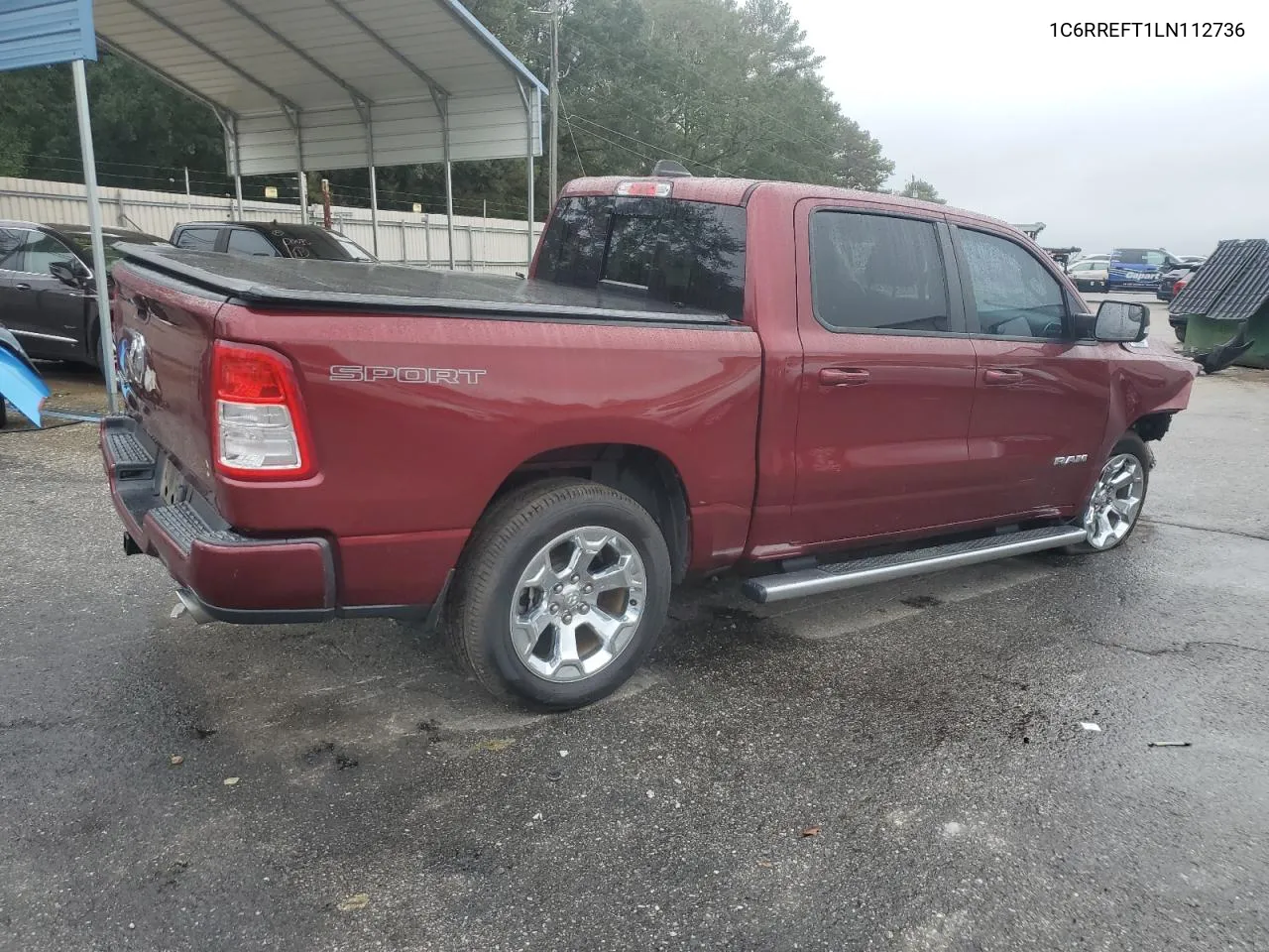 2020 Ram 1500 Big Horn/Lone Star VIN: 1C6RREFT1LN112736 Lot: 79060264