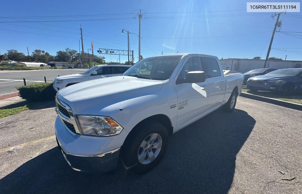 2020 Ram 1500 Classic Slt VIN: 1C6RR6TT3LS111194 Lot: 82188384