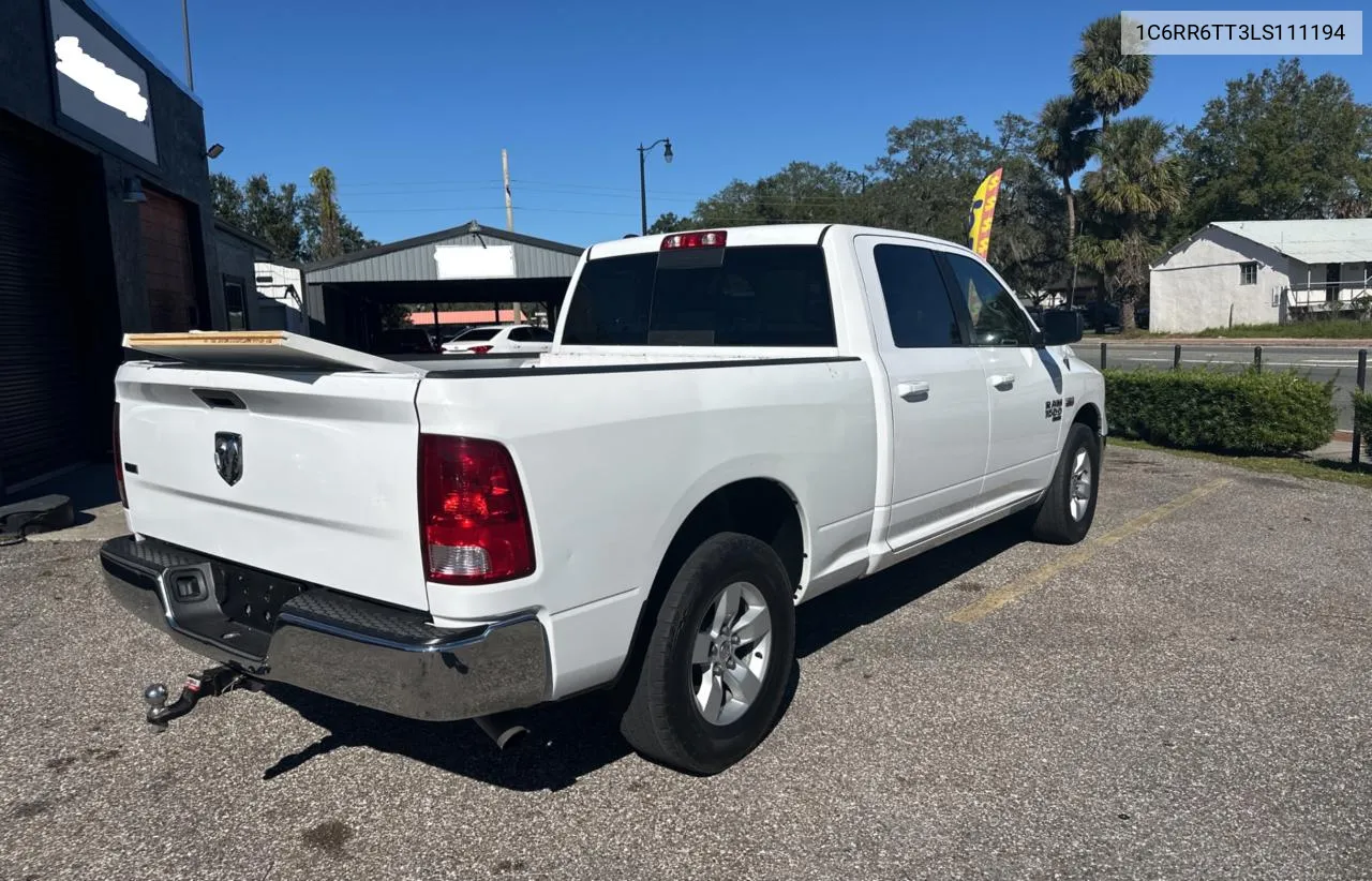 2020 Ram 1500 Classic Slt VIN: 1C6RR6TT3LS111194 Lot: 82188384