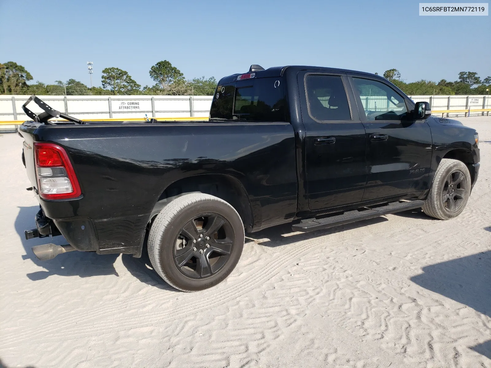 2021 Ram 1500 Big Horn/Lone Star VIN: 1C6SRFBT2MN772119 Lot: 50593484