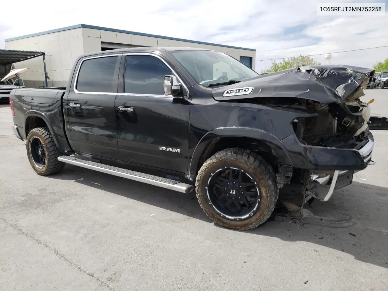 2021 Ram 1500 Laramie VIN: 1C6SRFJT2MN752258 Lot: 52356924