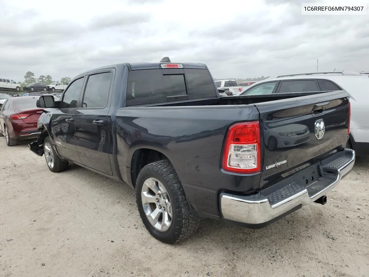 2021 Ram 1500 Big Horn/Lone Star VIN: 1C6RREFG6MN794307 Lot: 52706324