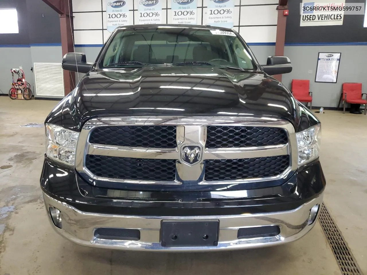 2021 Ram 1500 Classic Tradesman VIN: 3C6RR7KT5MG599757 Lot: 54309554