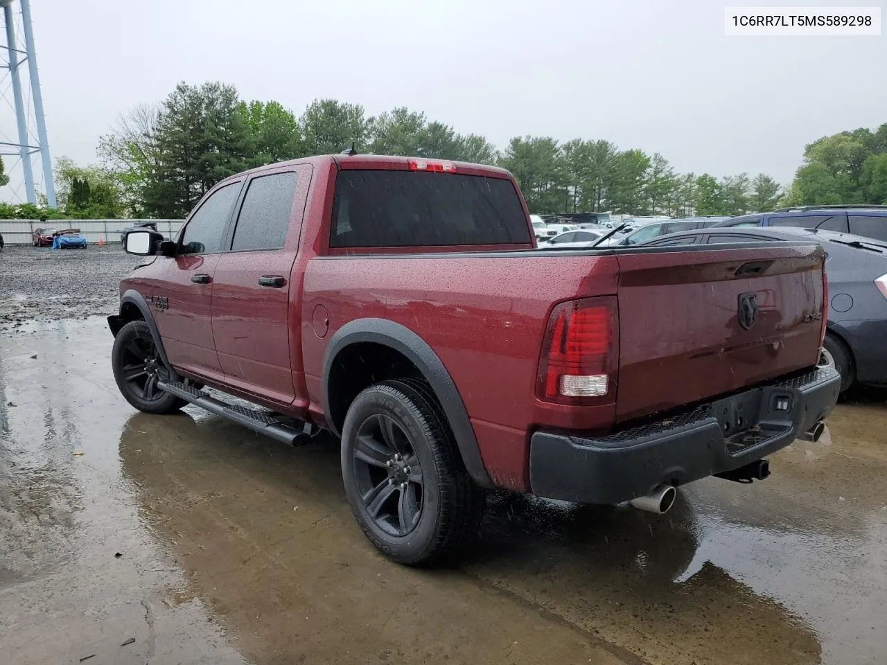 2021 Ram 1500 Classic Slt VIN: 1C6RR7LT5MS589298 Lot: 55110294