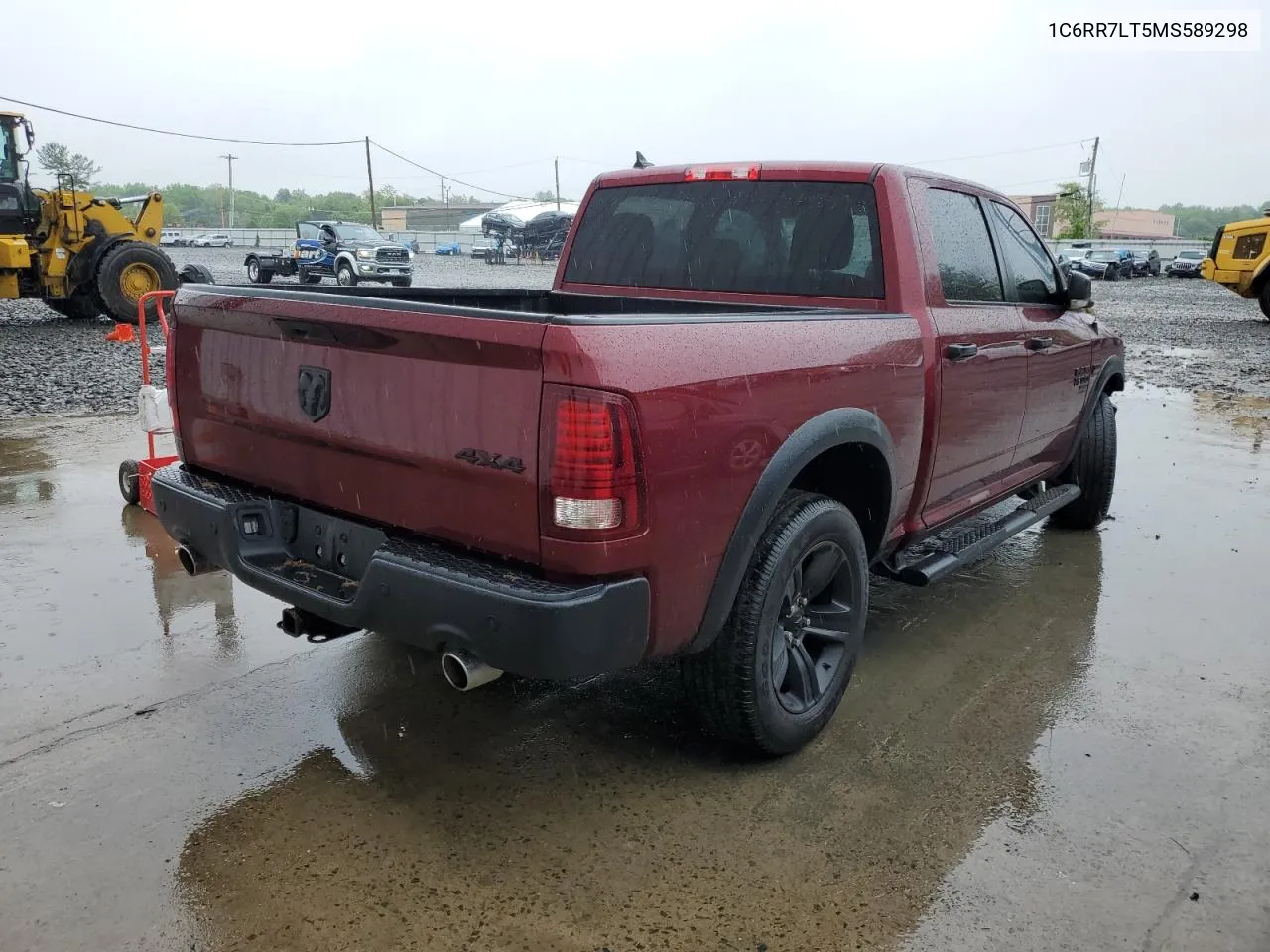 2021 Ram 1500 Classic Slt VIN: 1C6RR7LT5MS589298 Lot: 55110294