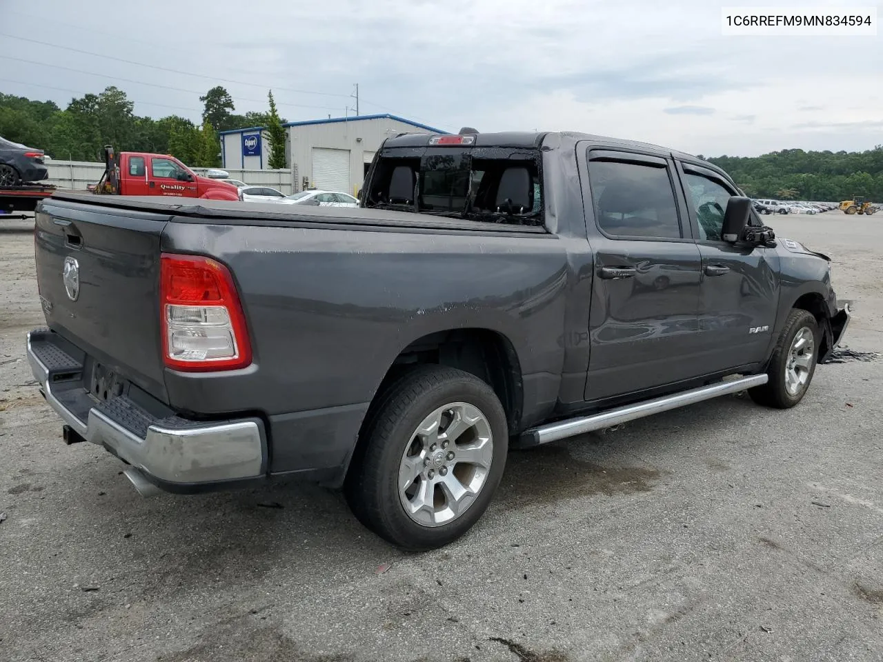 2021 Ram 1500 Big Horn/Lone Star VIN: 1C6RREFM9MN834594 Lot: 55358224