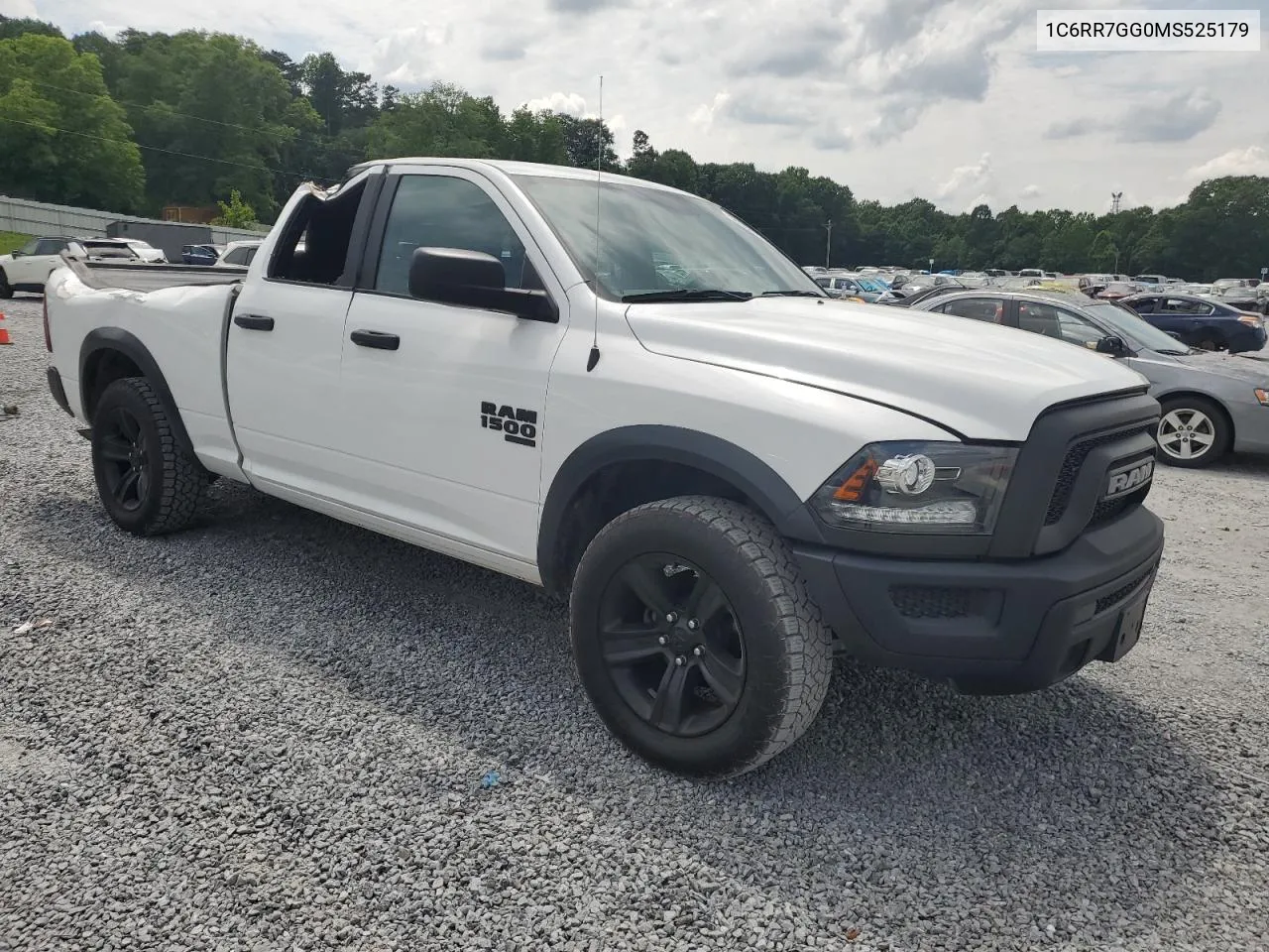 2021 Ram 1500 Classic Slt VIN: 1C6RR7GG0MS525179 Lot: 56388274