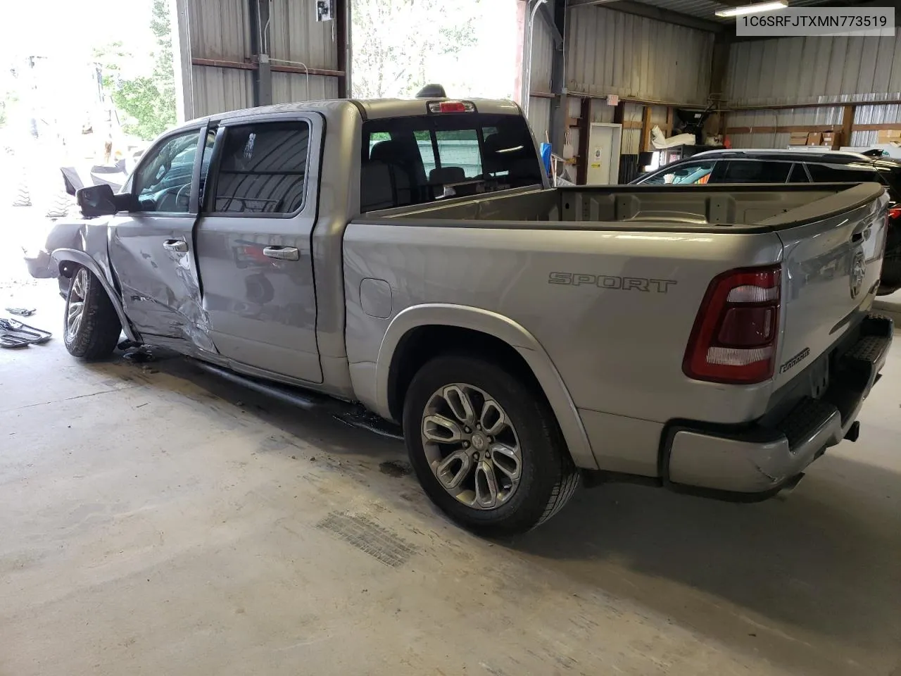 2021 Ram 1500 Laramie VIN: 1C6SRFJTXMN773519 Lot: 56416164