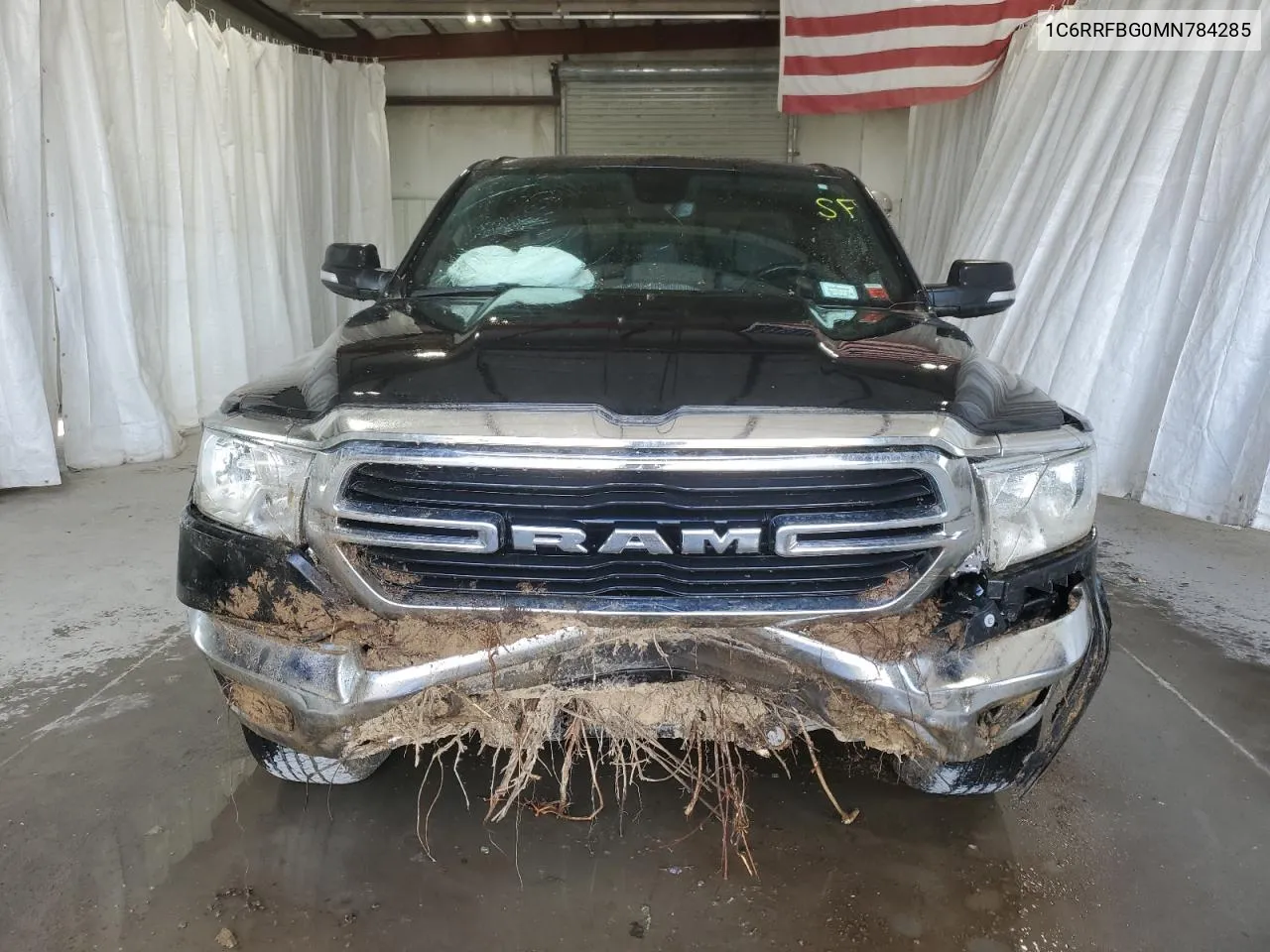 2021 Ram 1500 Big Horn/Lone Star VIN: 1C6RRFBG0MN784285 Lot: 56593004