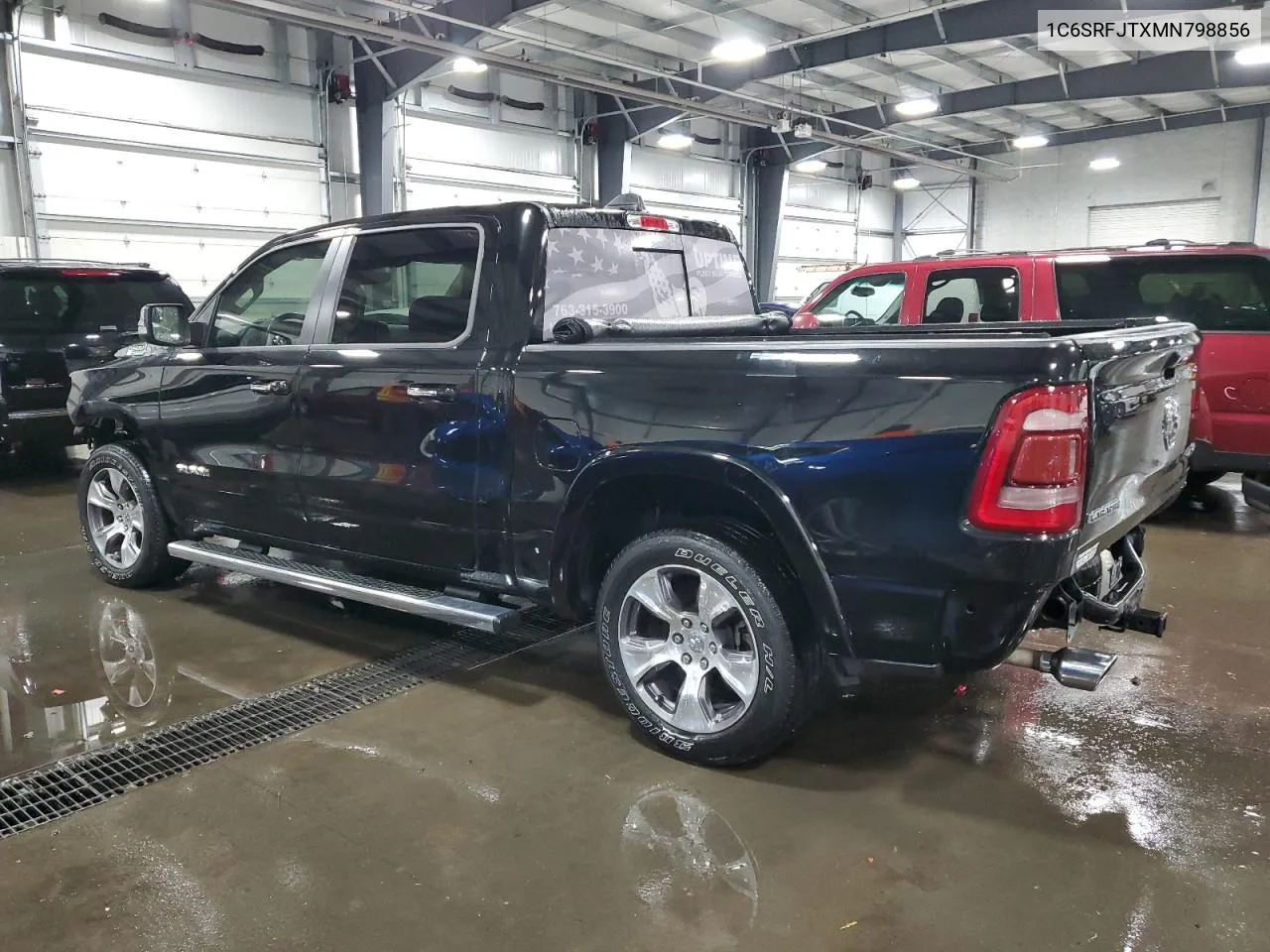 2021 Ram 1500 Laramie VIN: 1C6SRFJTXMN798856 Lot: 56856474