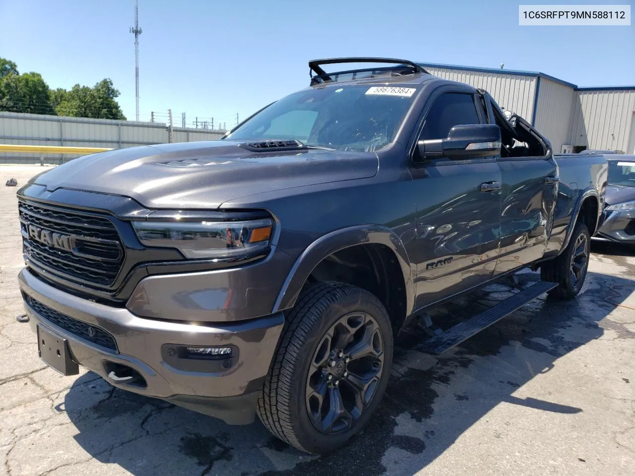 2021 Ram 1500 Limited VIN: 1C6SRFPT9MN588112 Lot: 58676384